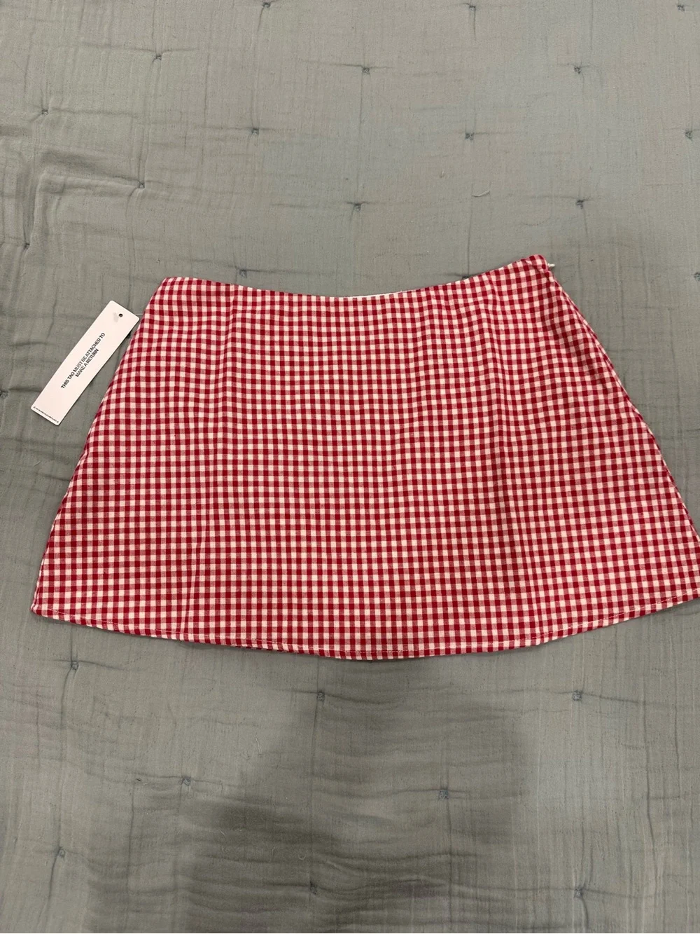 Princess Polly: Daydreaming Gingham Set Red / White - Size US 4